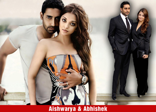 Aishwarya and Abhishek