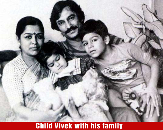 Vivek Oberoi childhood photo