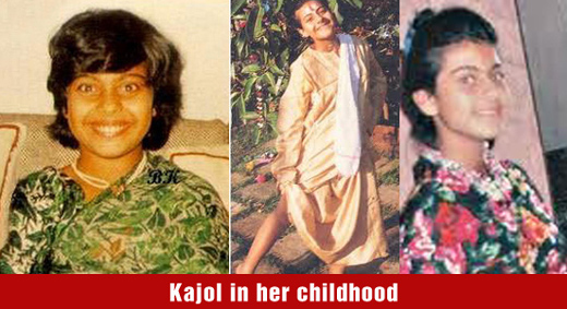 Kajol Childhood Photos
