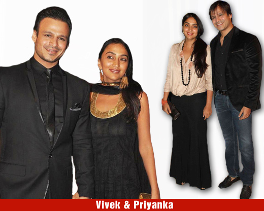 Vivek and Priyanka